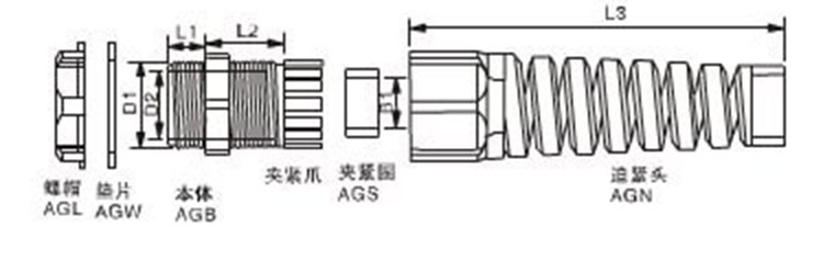 标牌扎带厂家_电缆接头外形图