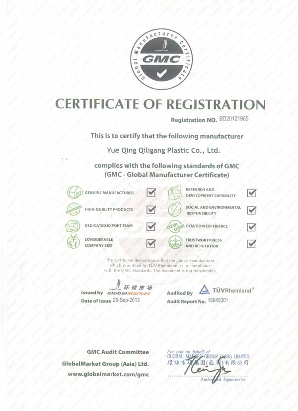 Qiligang CMC Authorisec Supplier