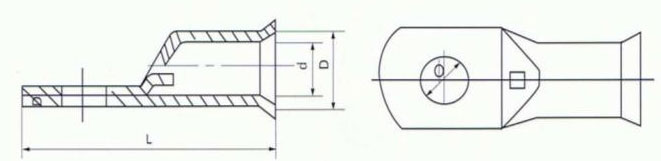 自锁式尼龙扎带厂家介绍_SC-JGB铜接线端子外形图